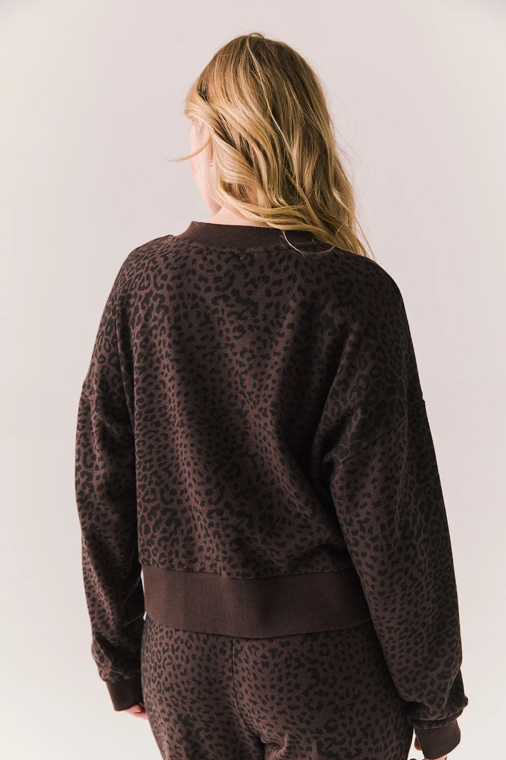 Florie Leopard Pullover sold by Chaser product image thumbnail 3