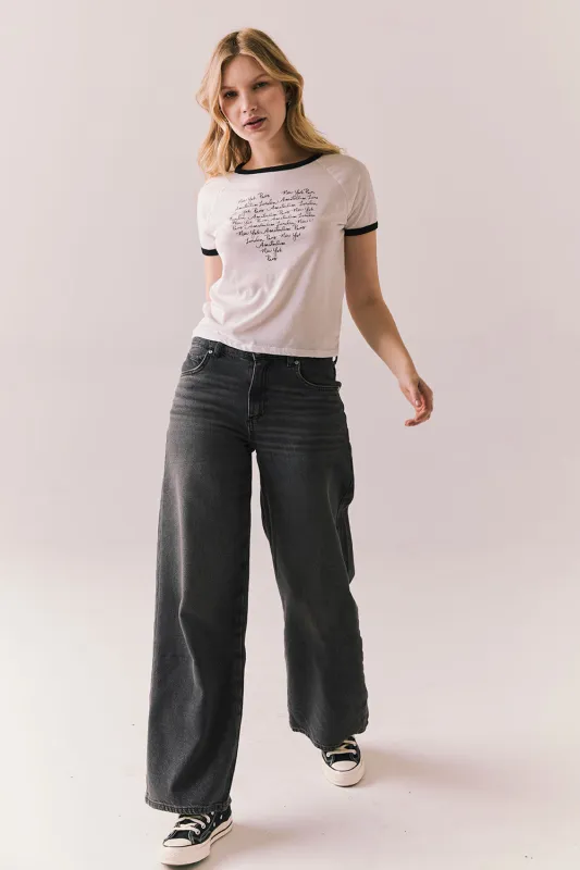 NY Paris Amsterdam London Tee sold by Chaser