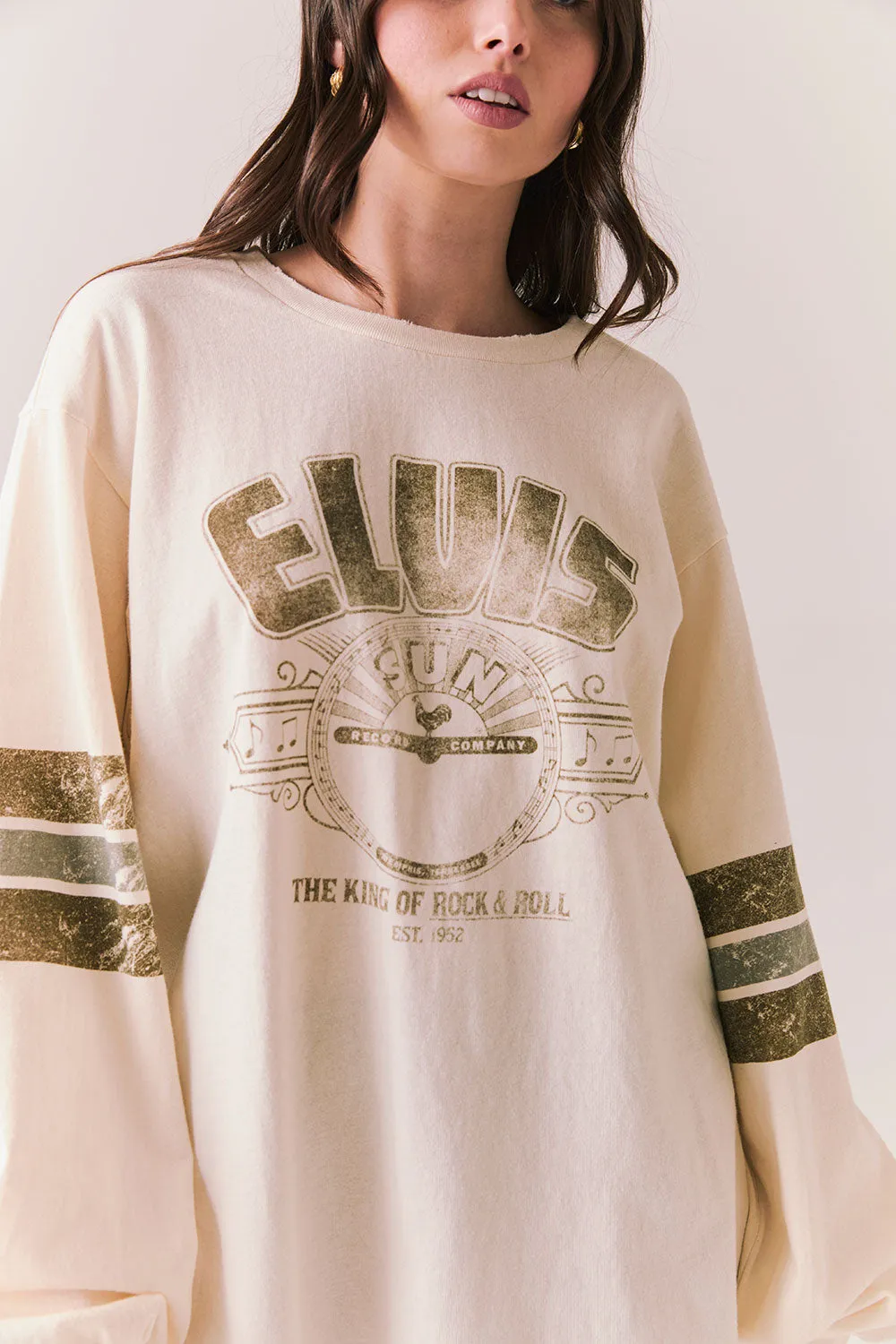 Sun Records King Of Rock & Roll Long Sleeve sold by Chaser product image thumbnail 3