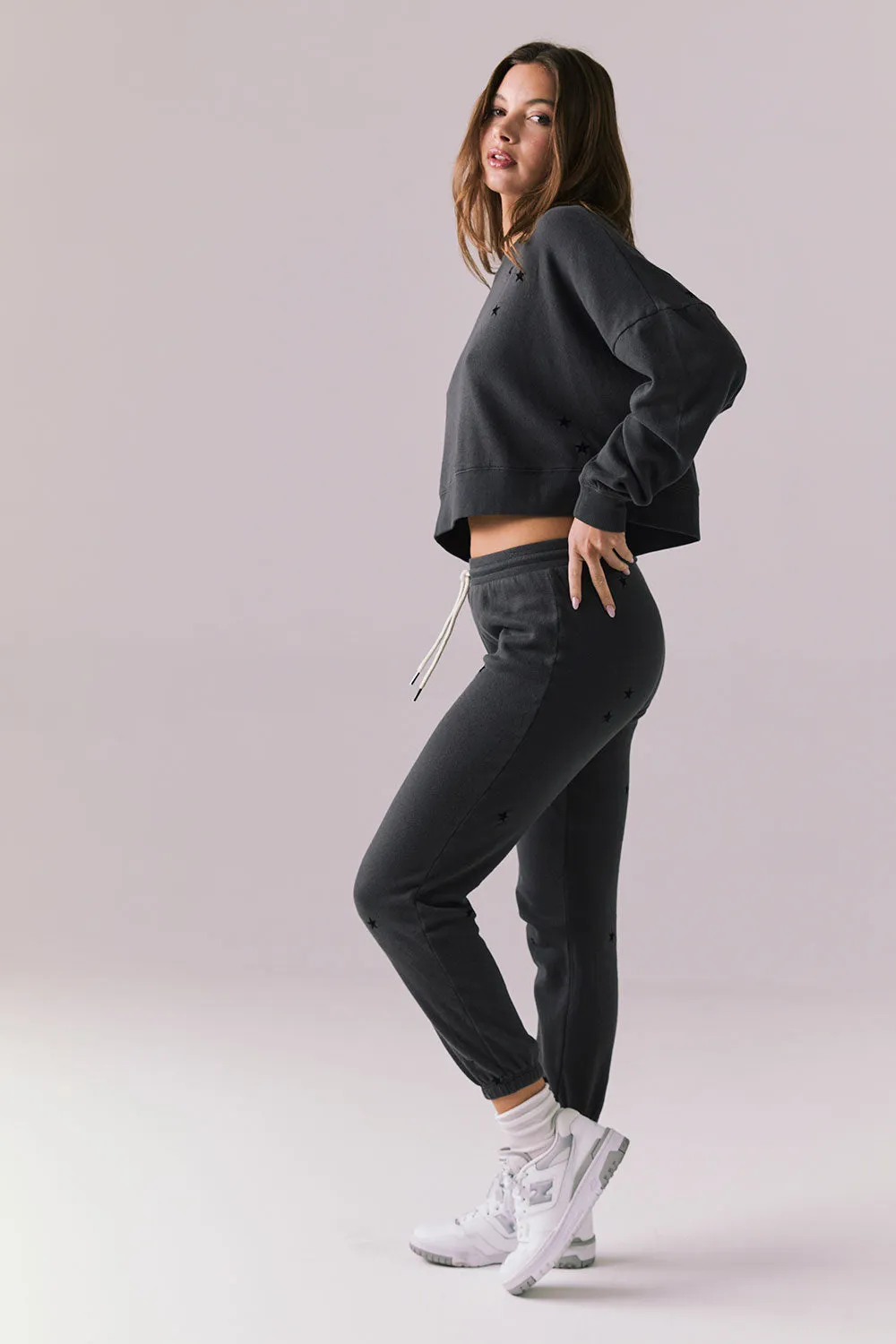 Allover Mini Stars Pants sold by Chaser product image thumbnail 4