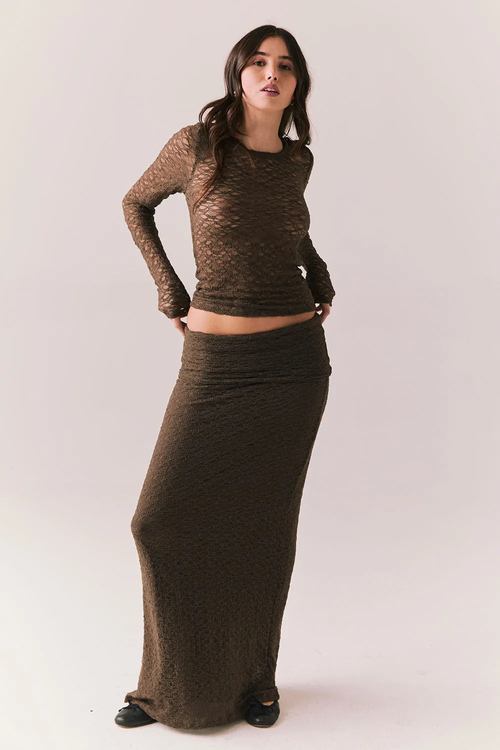 Kevin Espresso Long Sleeve sold by Chaser