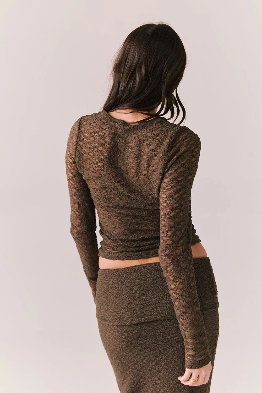 Kevin Espresso Long Sleeve sold by Chaser product image thumbnail 4