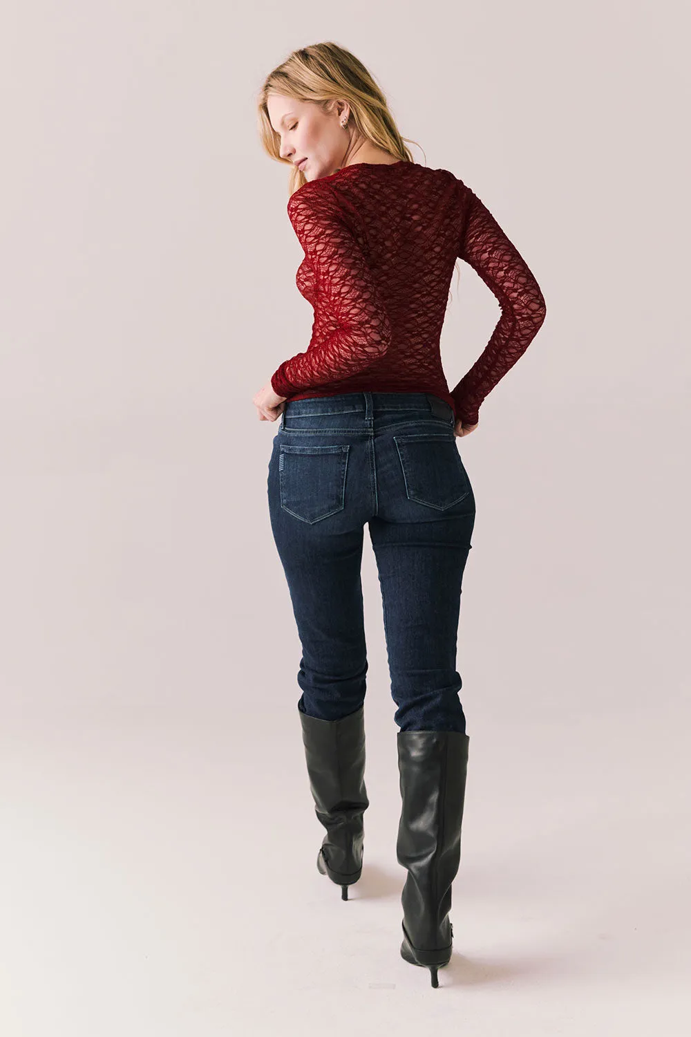 Kevin Cabernet Long Sleeve sold by Chaser product image thumbnail 2