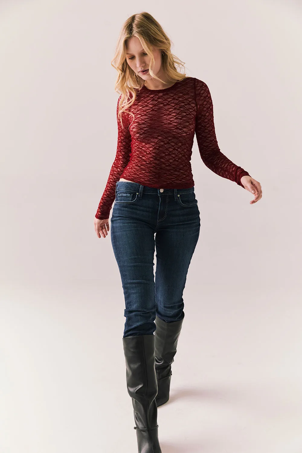 Kevin Cabernet Long Sleeve sold by Chaser