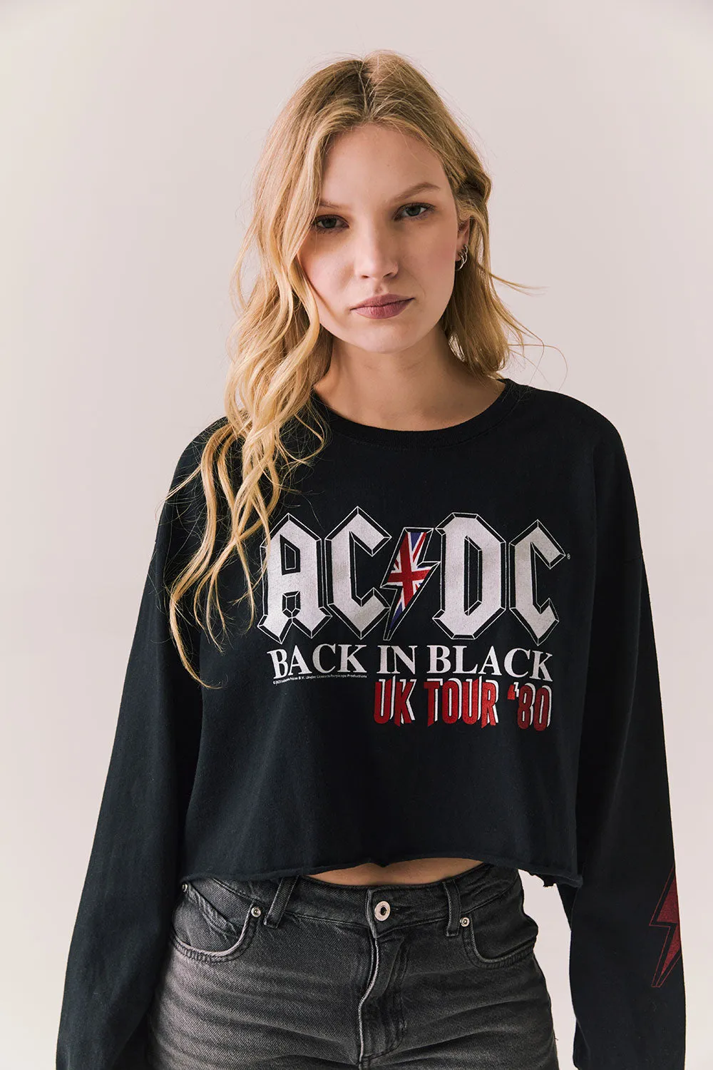 AC/DC UK Tour ‘80 Tee sold by Chaser product image thumbnail 5