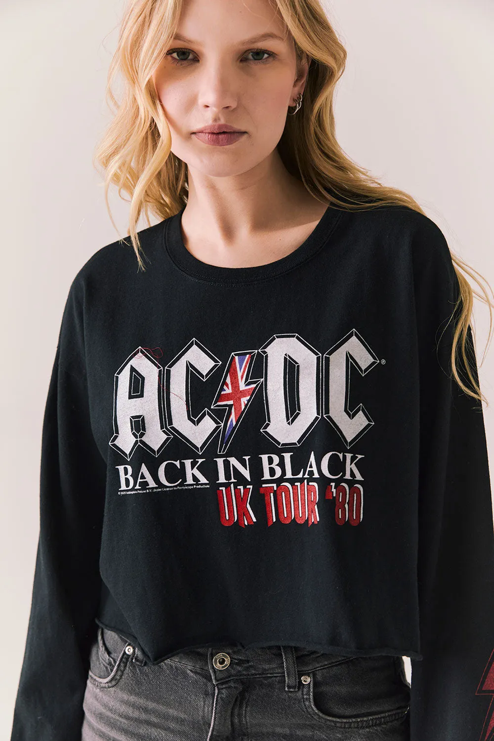 AC/DC UK Tour ‘80 Tee sold by Chaser product image thumbnail 2