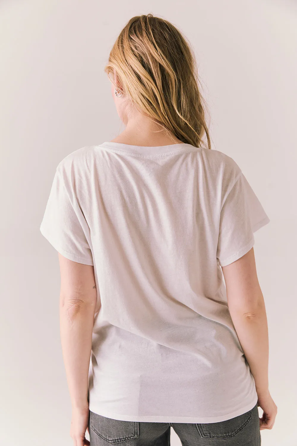 Woodstock Peace And Music Ticket Tee sold by Chaser product image thumbnail 4