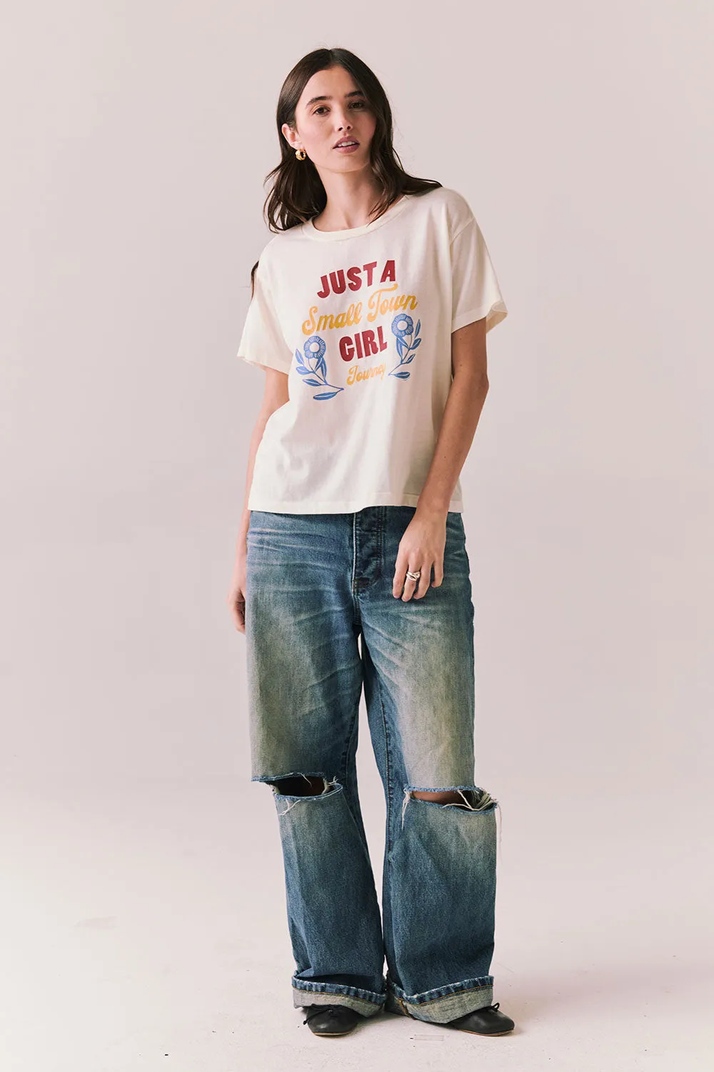 Journey Small Town Girl Tee sold by Chaser product image thumbnail 4