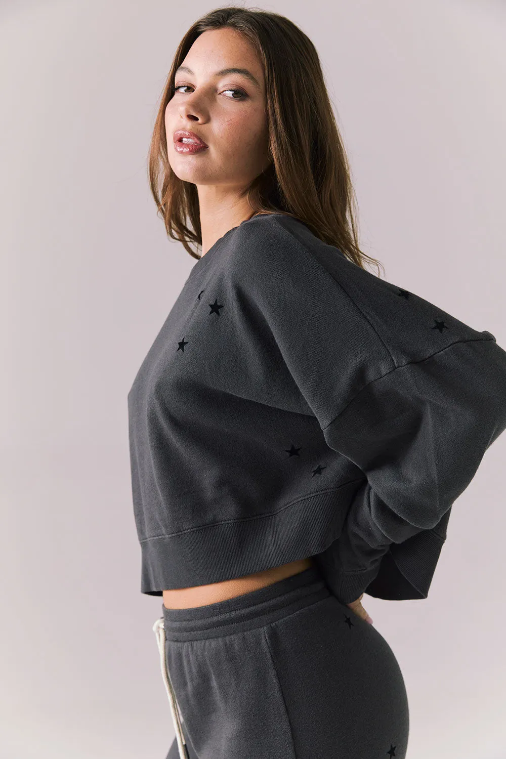 Allover Mini Stars Long Sleeve sold by Chaser product image thumbnail 2