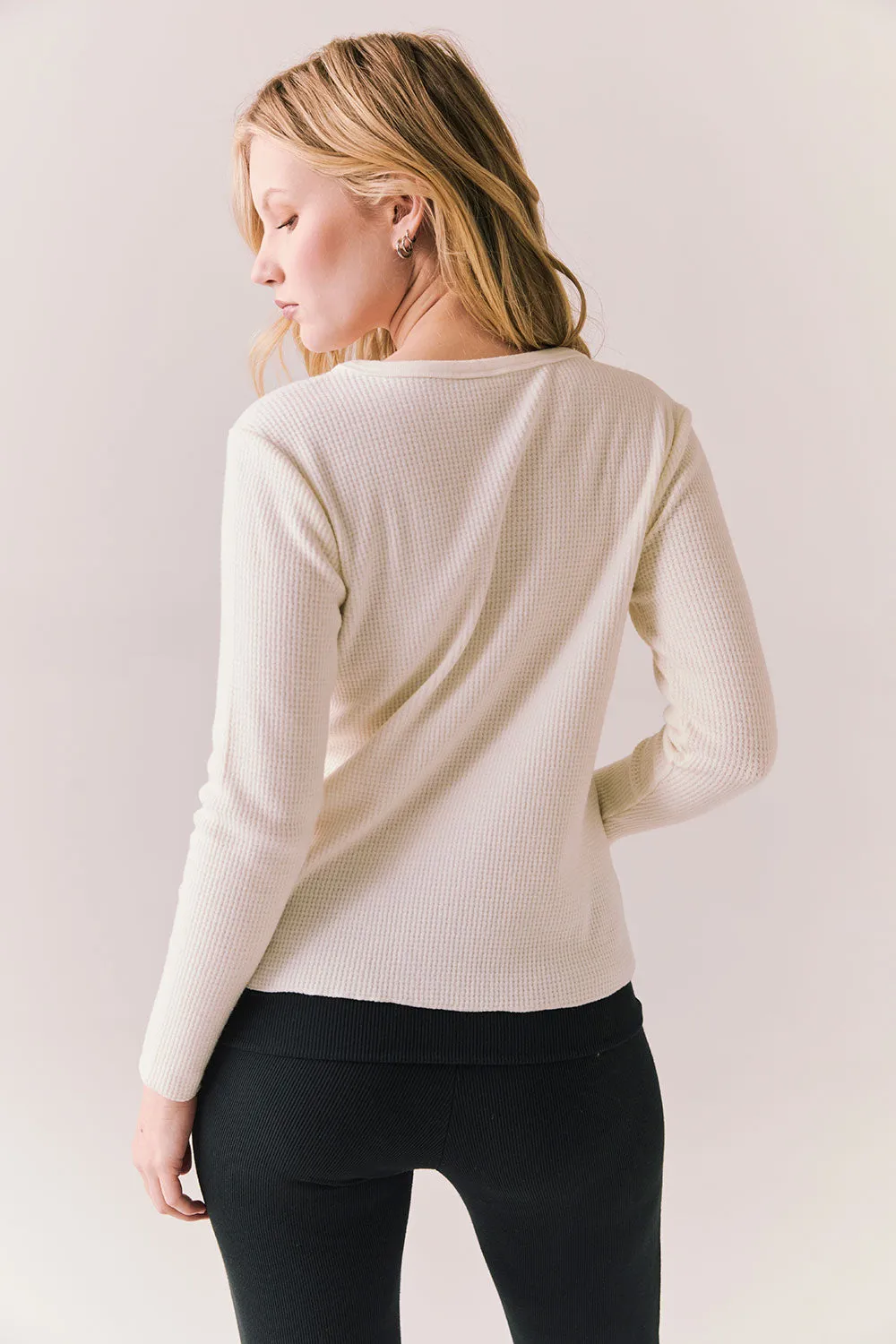 Heart Embroidery Long Sleeve sold by Chaser product image thumbnail 3