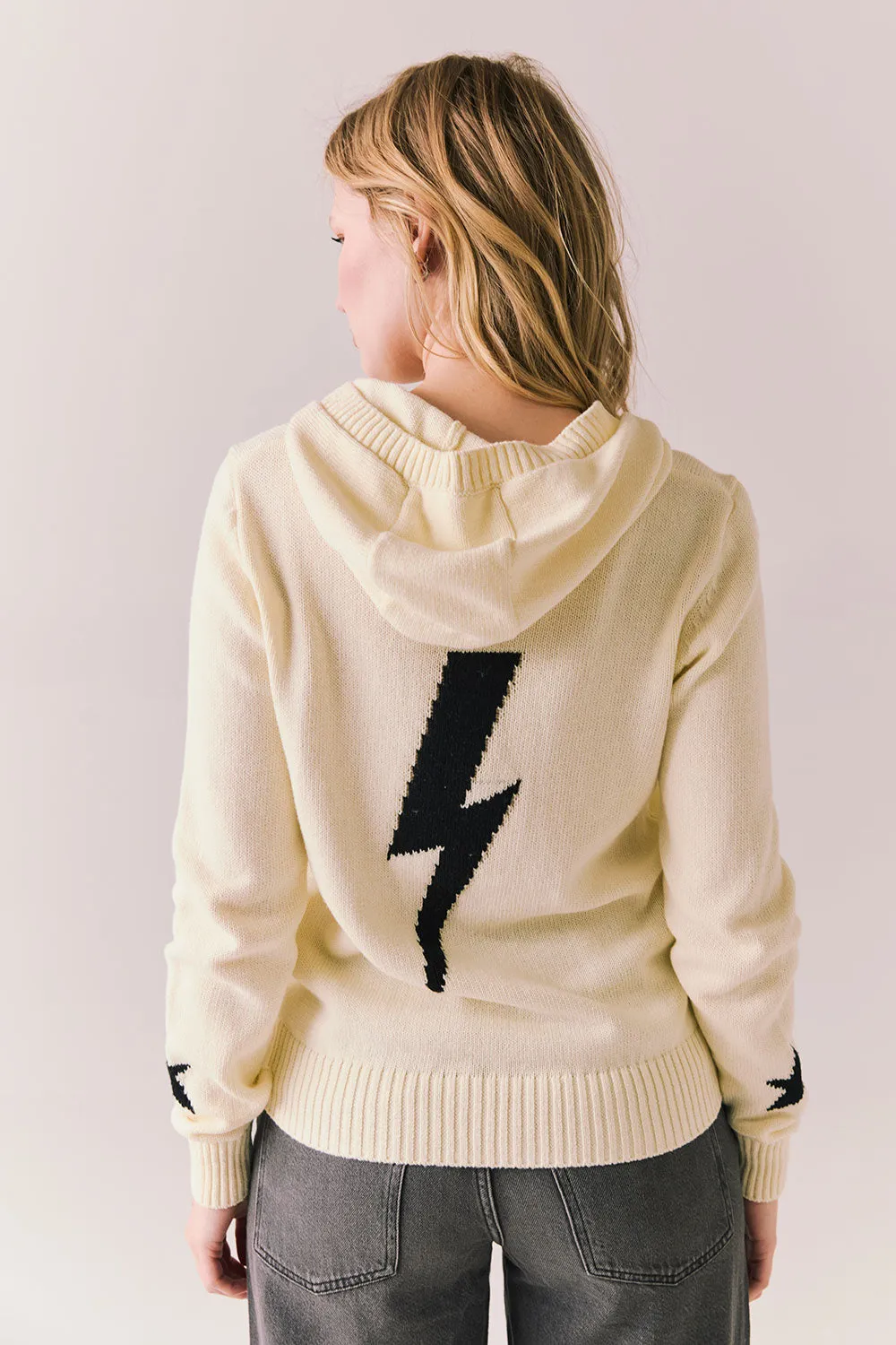 Stars And Bolts Hoodie sold by Chaser product image thumbnail 2