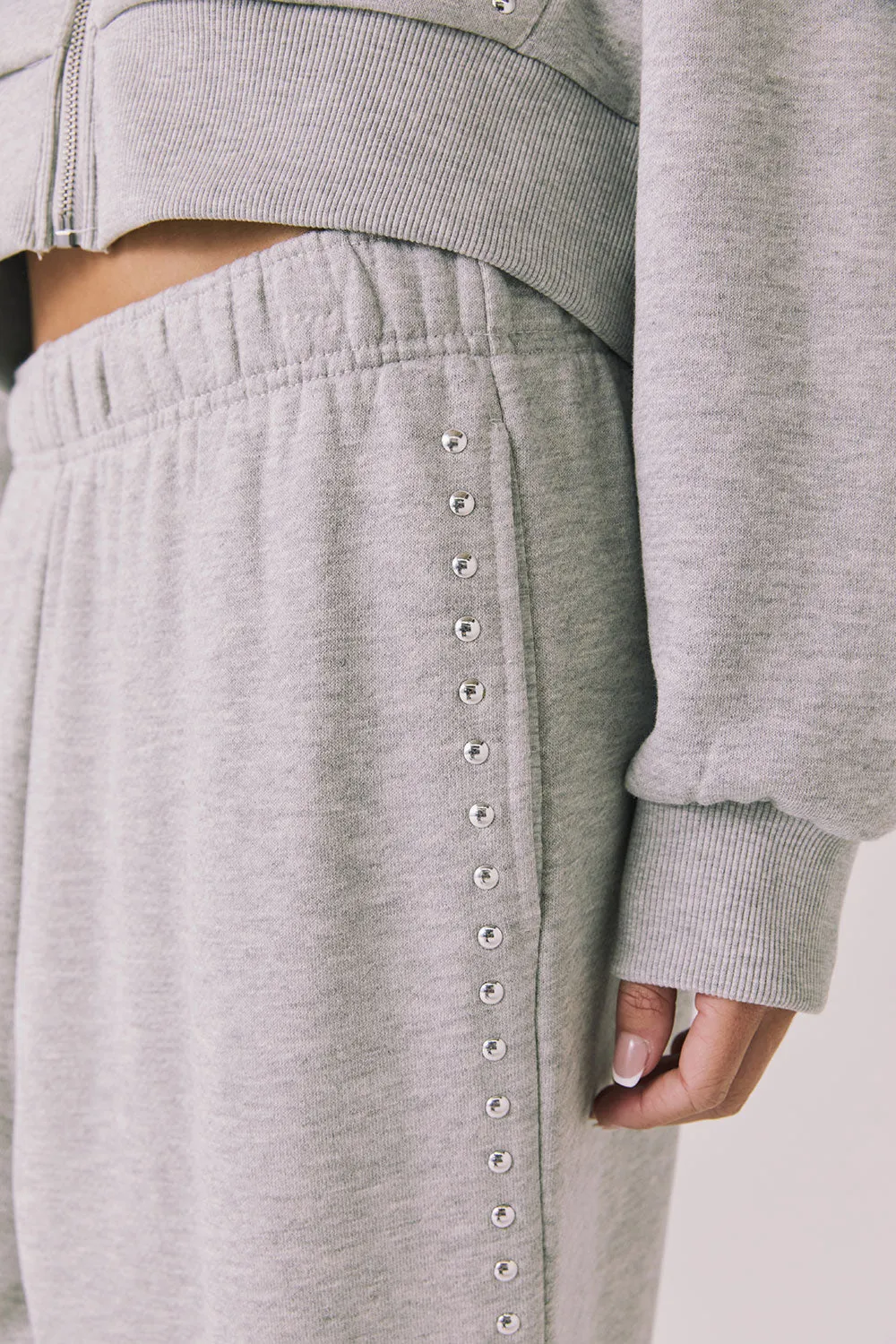 Daze Heather Grey Joggers sold by Chaser product image thumbnail 5