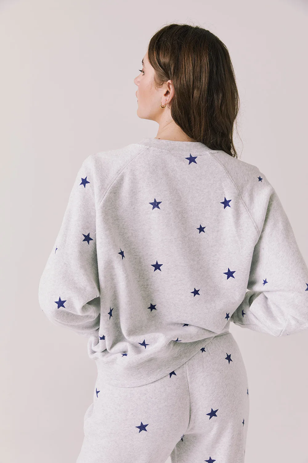 Festive Stars Pullover Long Sleeve sold by Chaser product image thumbnail 5