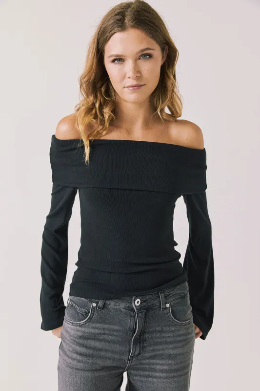Pixie True Black Long Sleeve sold by Chaser