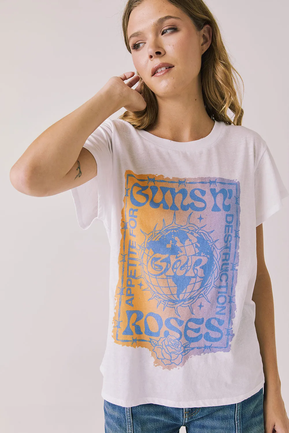 Guns n' Roses World Tour Tee sold by Chaser product image thumbnail 2