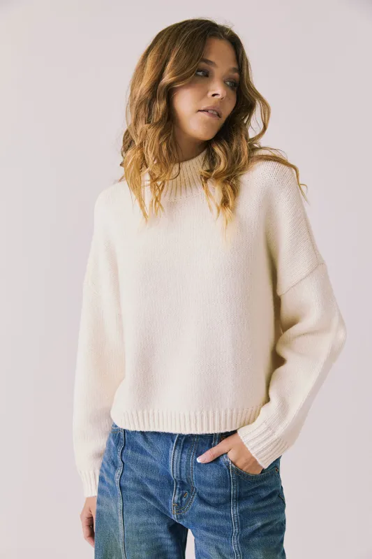 Frankie Warm White Pullover Sweater sold by Chaser