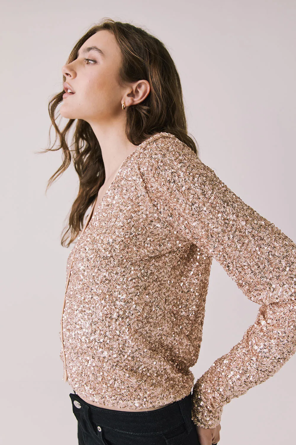 Sparrow Bronze Brown Long Sleeve sold by Chaser product image thumbnail 3