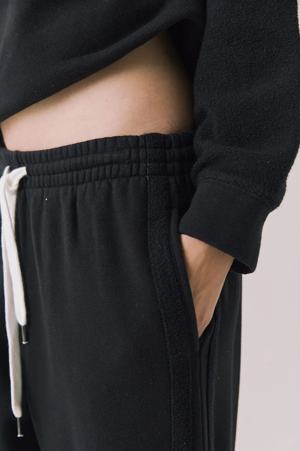 Hazel True Black Joggers sold by Chaser product image thumbnail 4