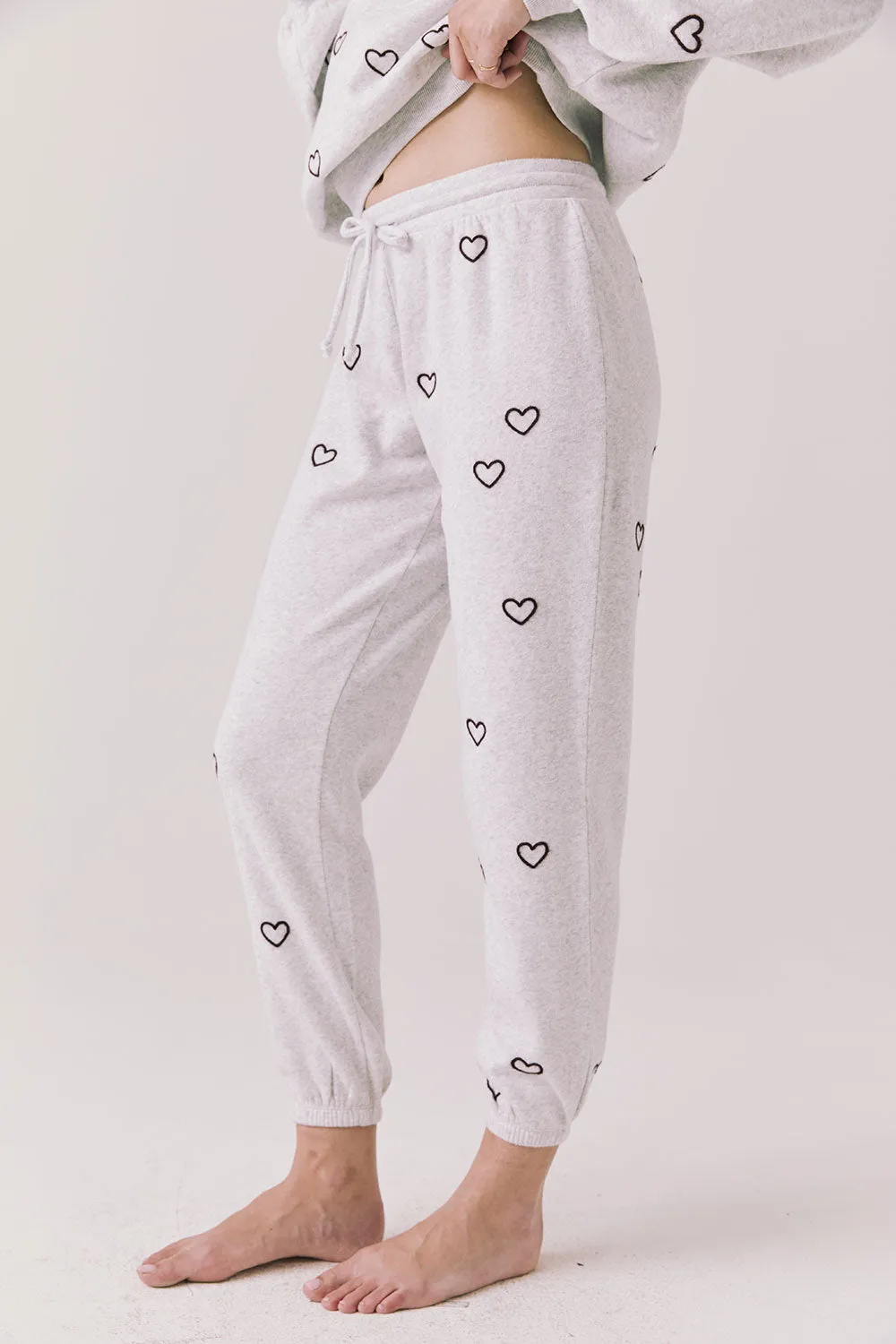 Tossed Hearts Pants sold by Chaser product image thumbnail 4