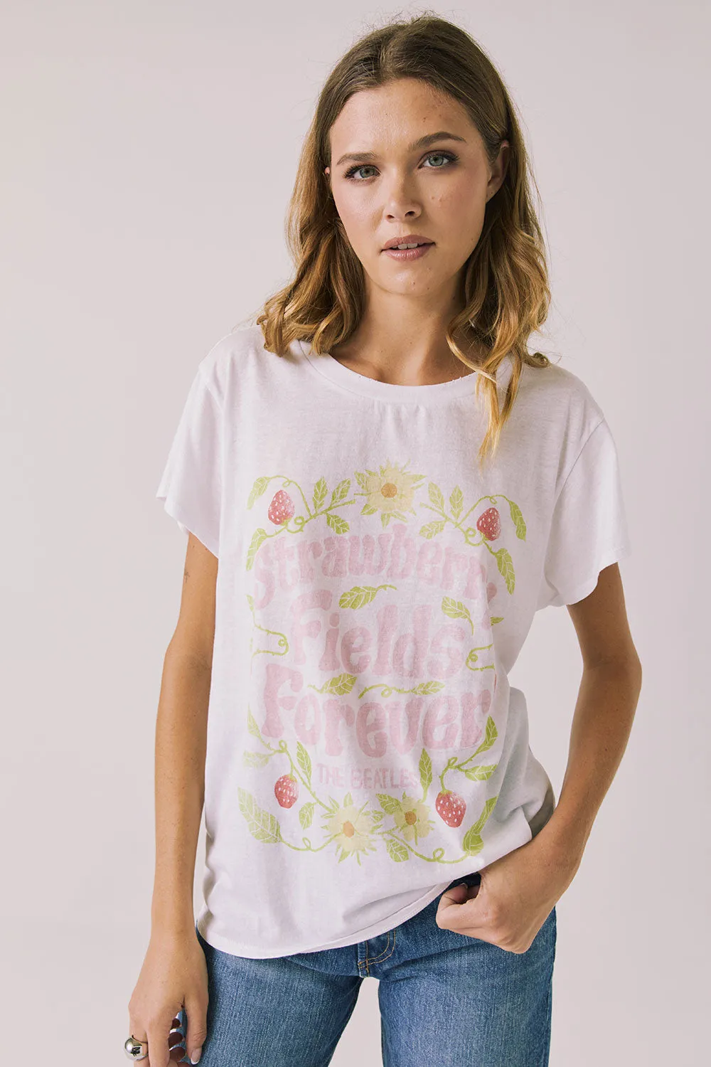 The Beatles Strawberry Fields Forever Tee sold by Chaser product image thumbnail 2