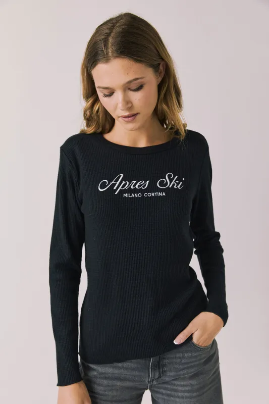Apres Ski Milano Military Thermal Long Sleeve Tee made by Chaser