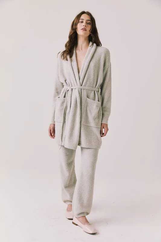 Cozy Heather Grey Robe sold by Chaser