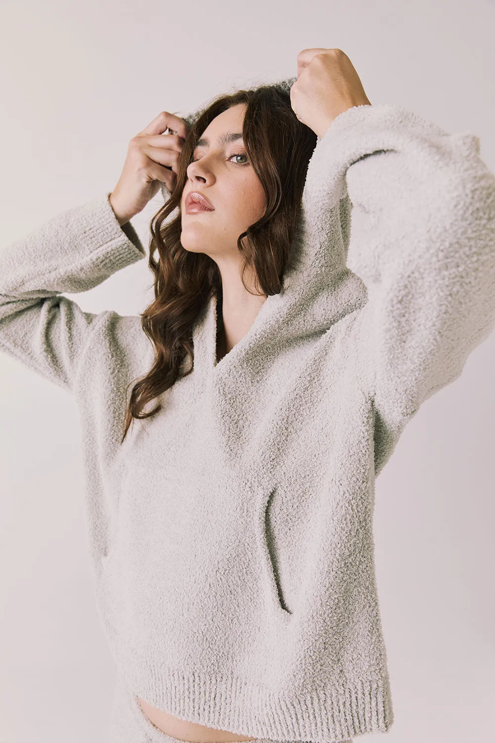Hazen Heather Grey Pullover Hoodie sold by Chaser product image thumbnail 3