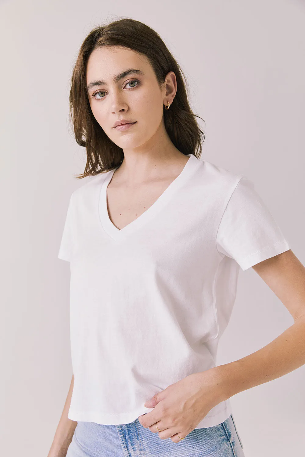 Gimlet White Tee sold by Chaser product image thumbnail 3