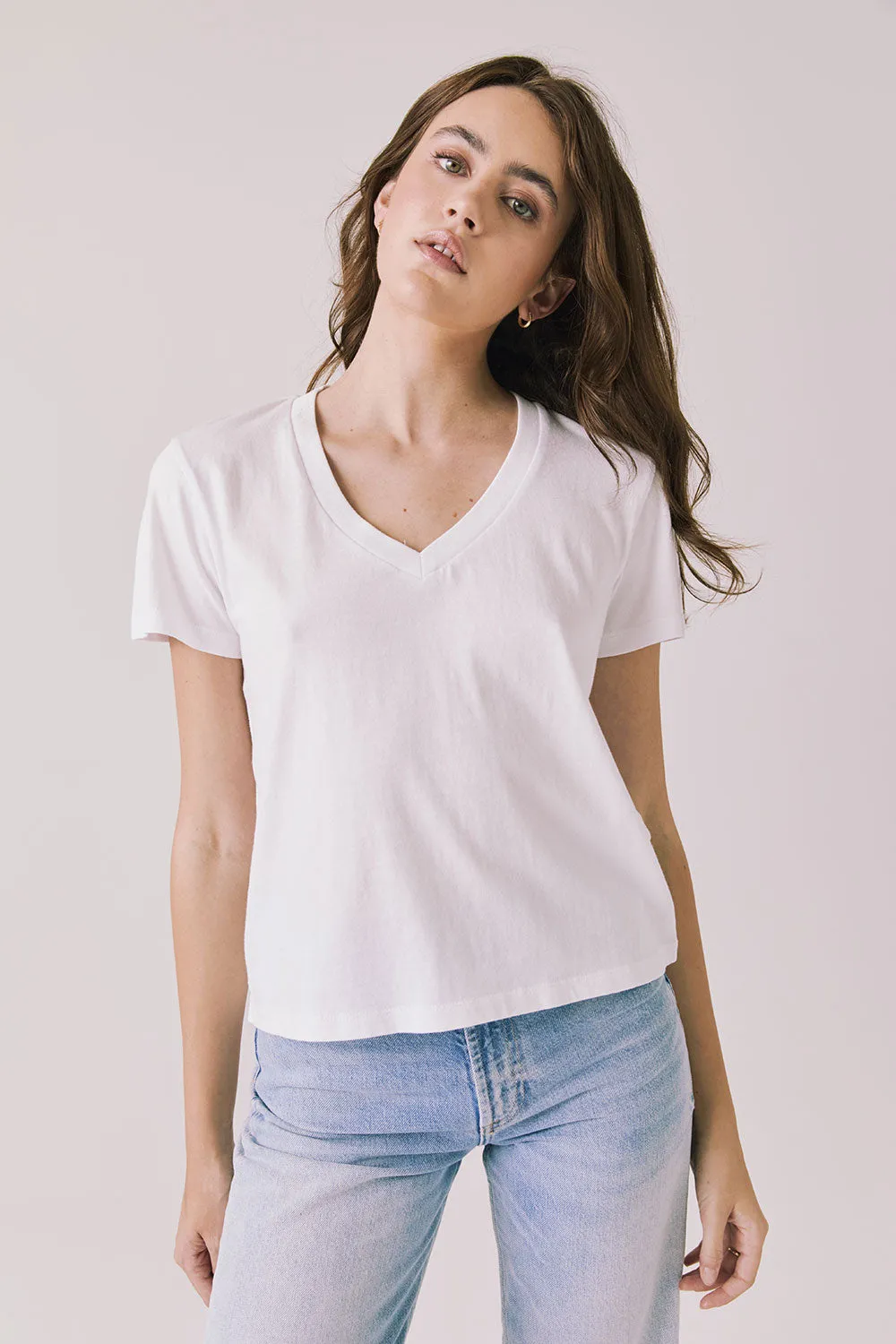 Gimlet White Tee sold by Chaser product image thumbnail 2