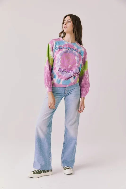 Grateful Dead Rose Logo Long Sleeve sold by Chaser