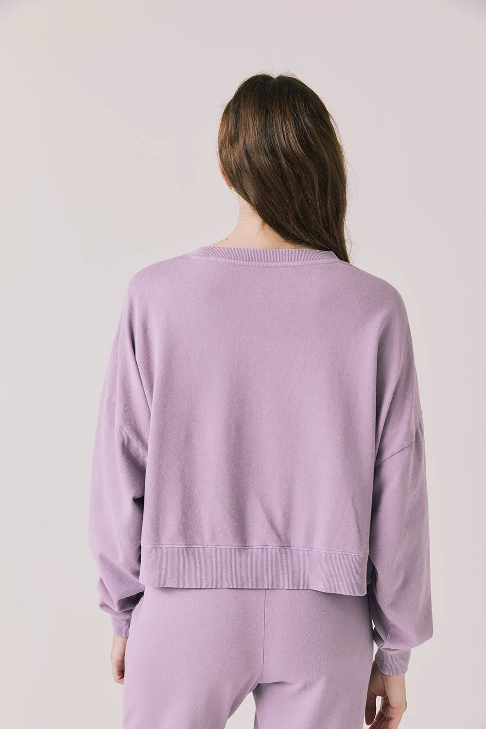 Bolt Amethyst Purple Long Sleeve sold by Chaser product image thumbnail 3