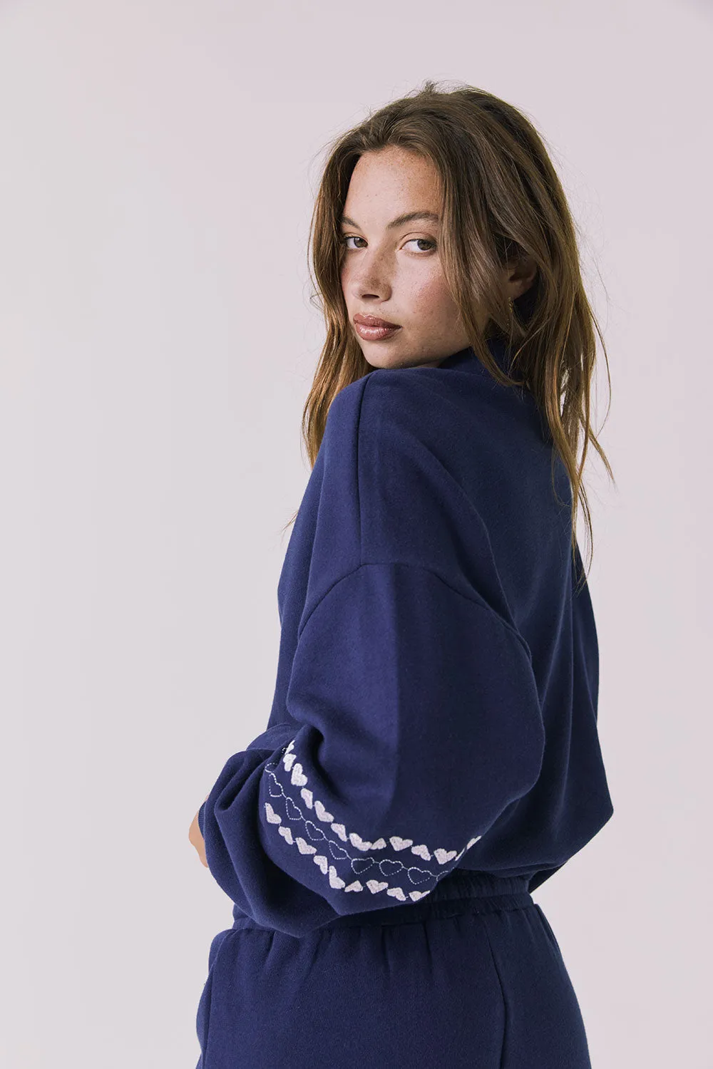 Heart Stitches Pullover Hoodie sold by Chaser product image thumbnail 2