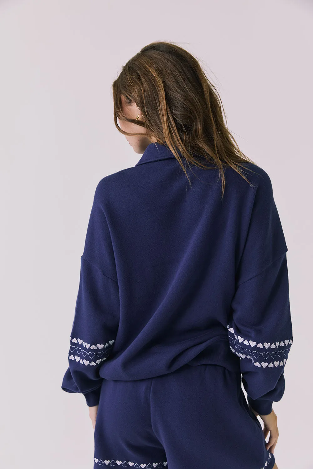 Heart Stitches Pullover Hoodie sold by Chaser product image thumbnail 5