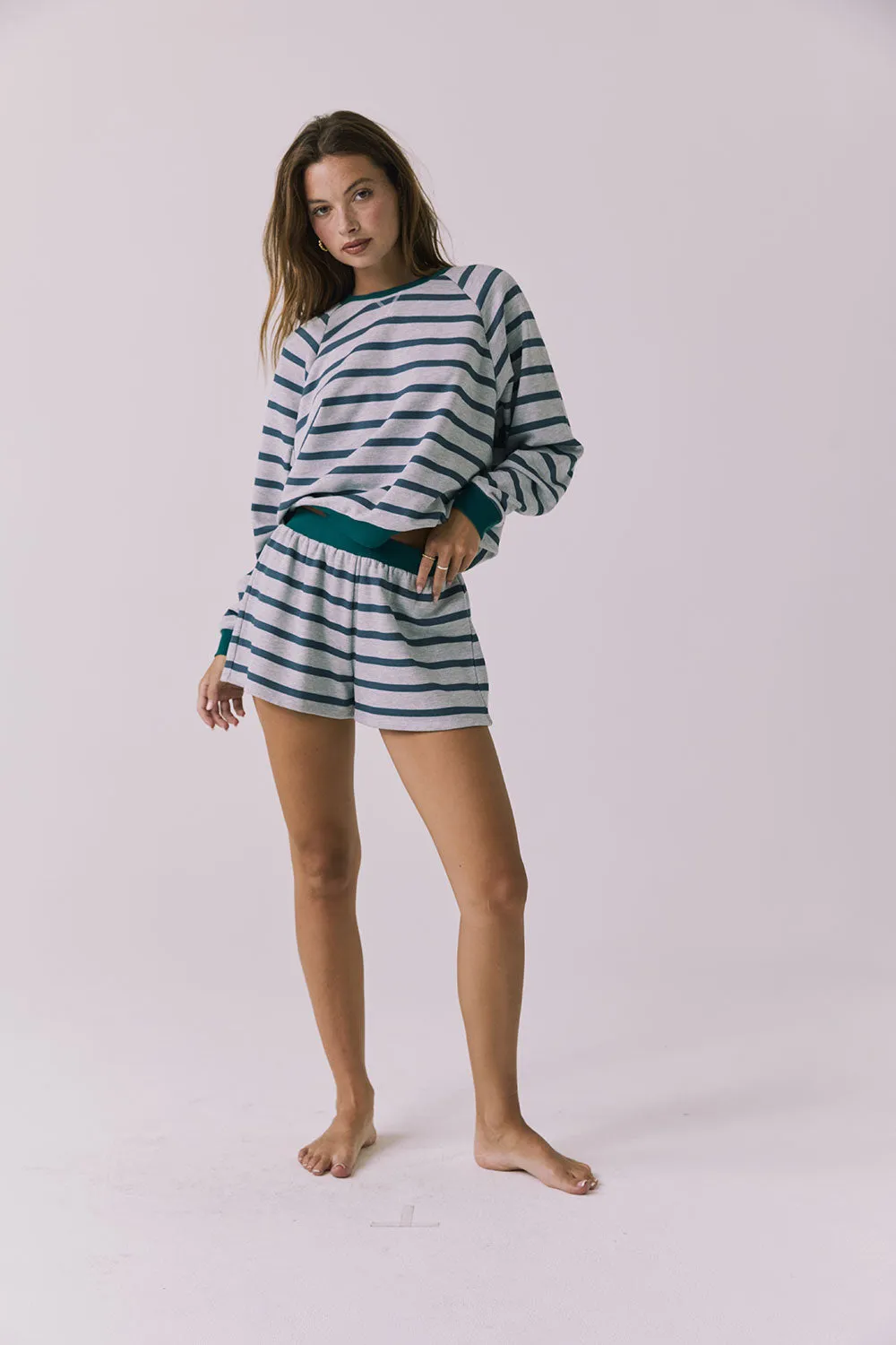 Resort Stripe Shorts sold by Chaser product image thumbnail 4