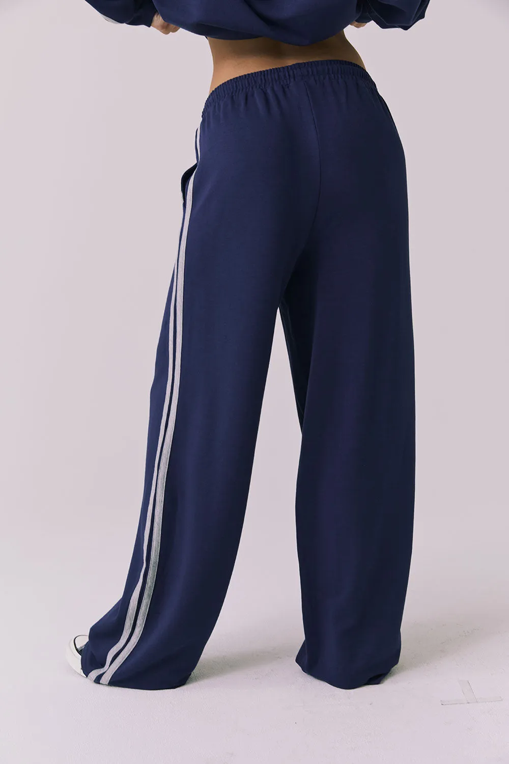 Sandi Sapphire and Heather Grey Joggers sold by Chaser product image thumbnail 4