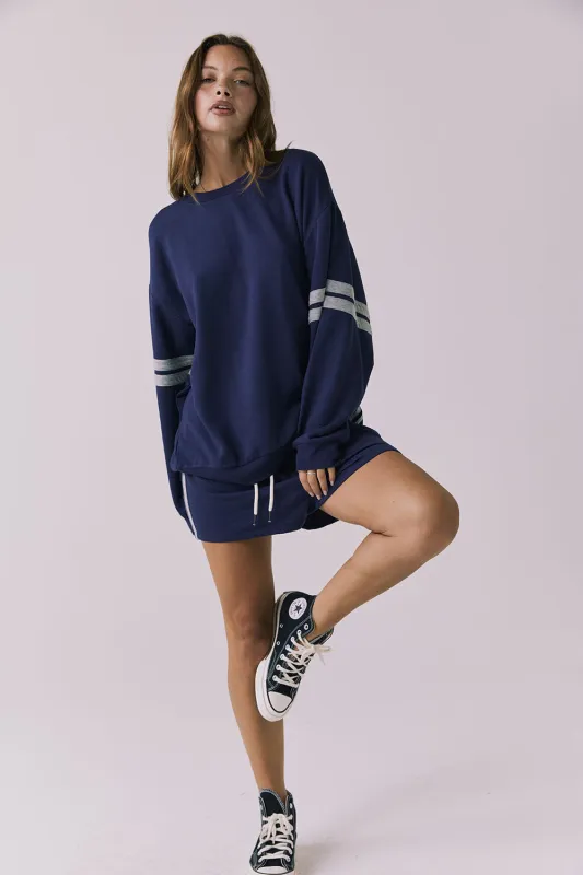 Hanoverr Sapphire and Heather Grey Shorts made by Chaser