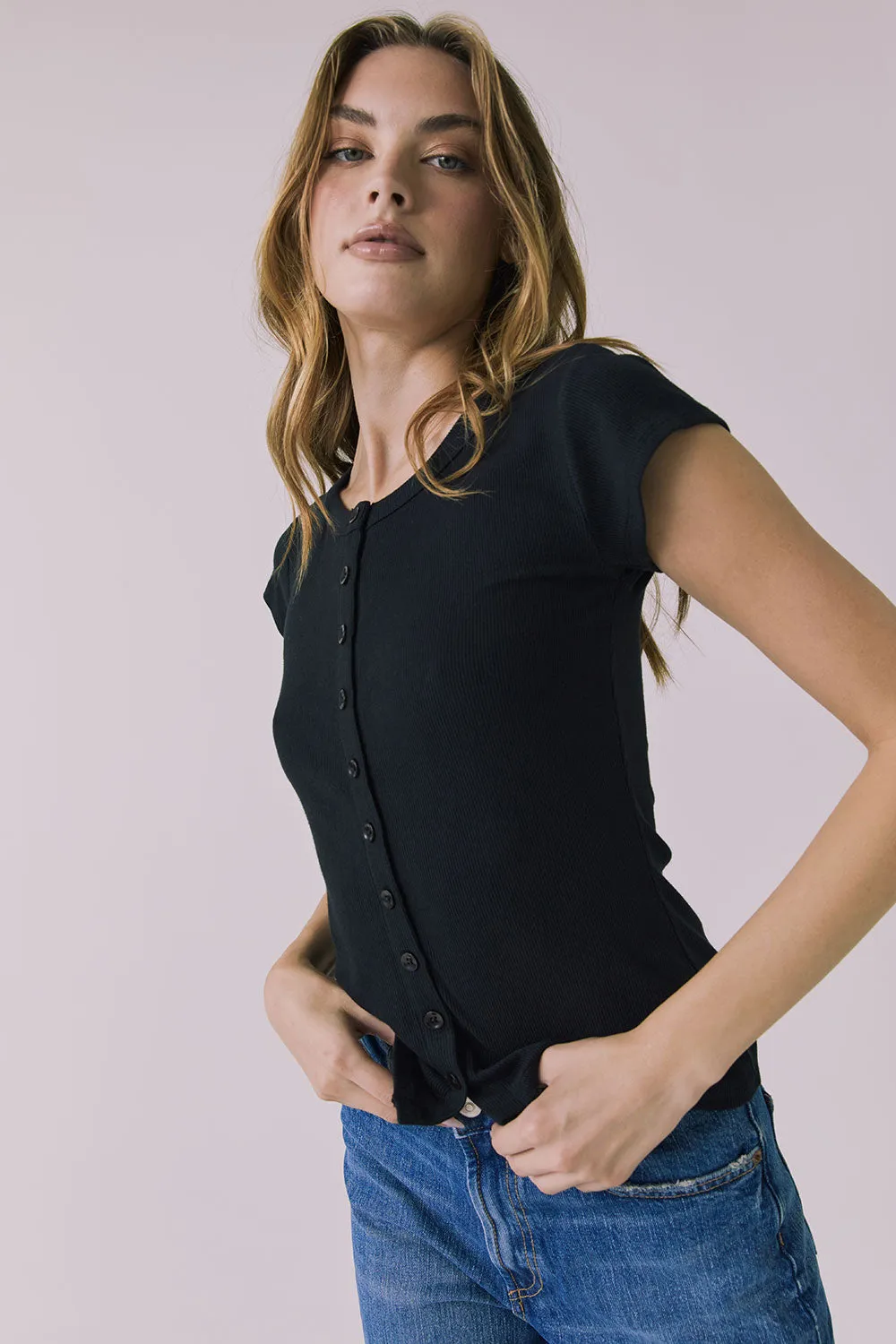 Anchor Black Tee sold by Chaser