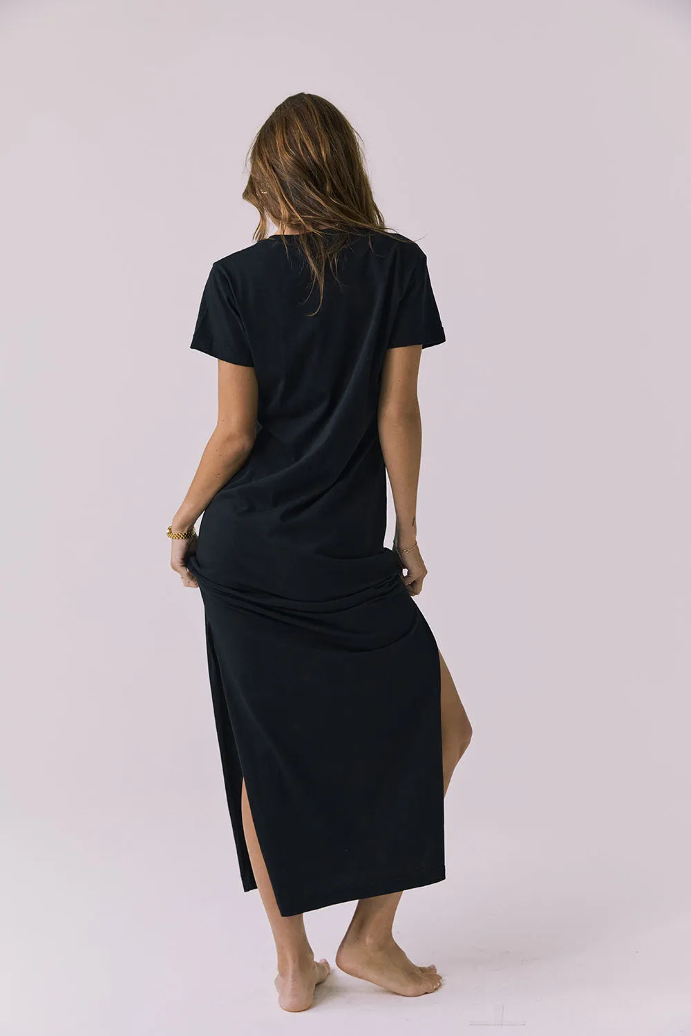 Winslet True Black Maxi Dress sold by Chaser product image thumbnail 5