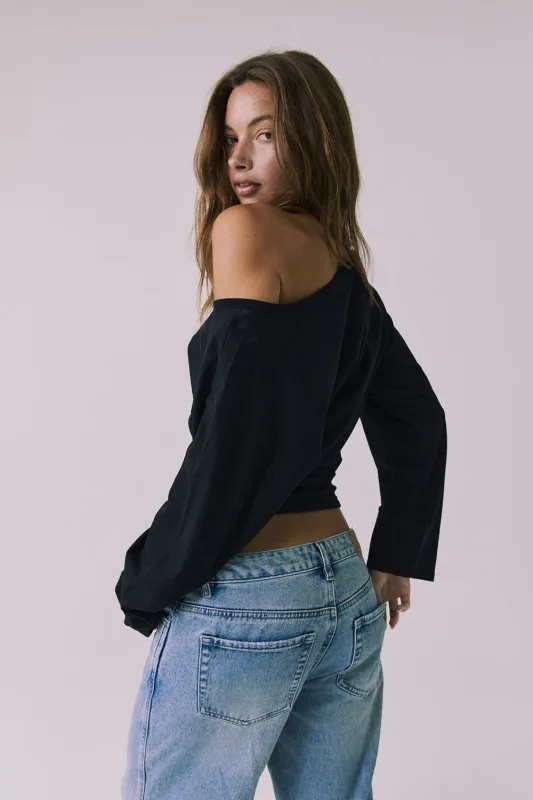 Ash Black Long Sleeve sold by Chaser