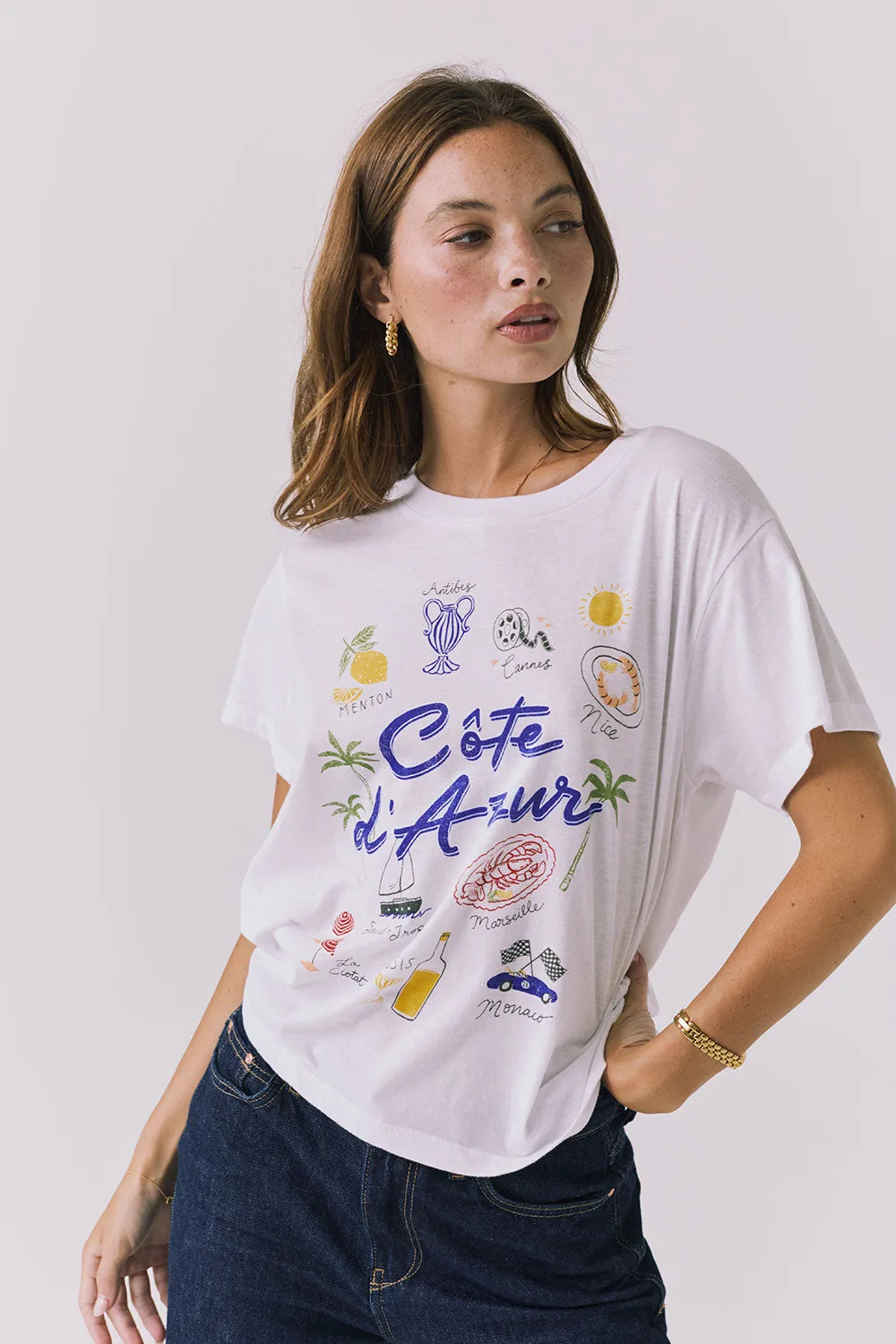 Cote D’azur Tee sold by Chaser