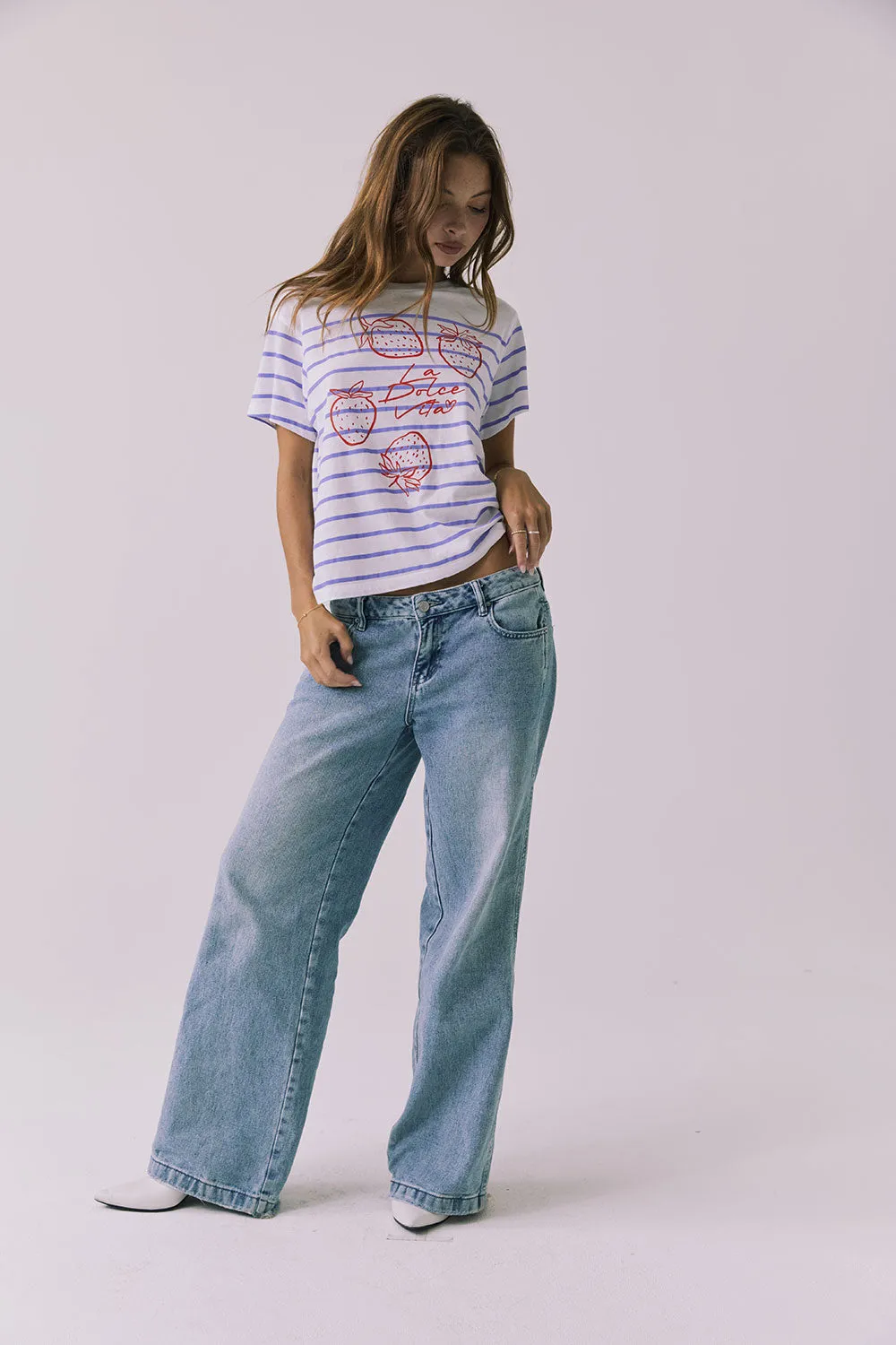 La Dolce Vita Tee sold by Chaser product image thumbnail 5