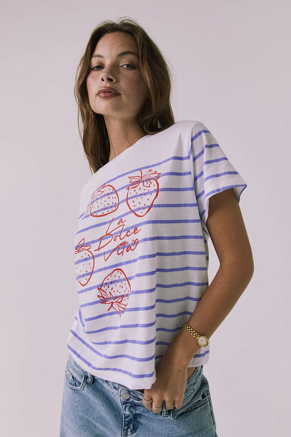 La Dolce Vita Tee sold by Chaser product image thumbnail 2