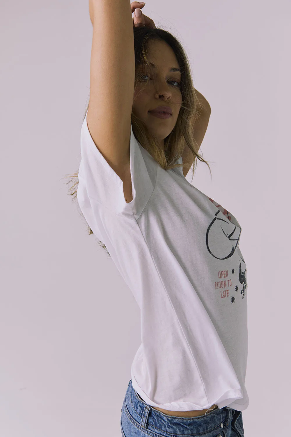 Hold Your Horses Tee sold by Chaser product image thumbnail 3