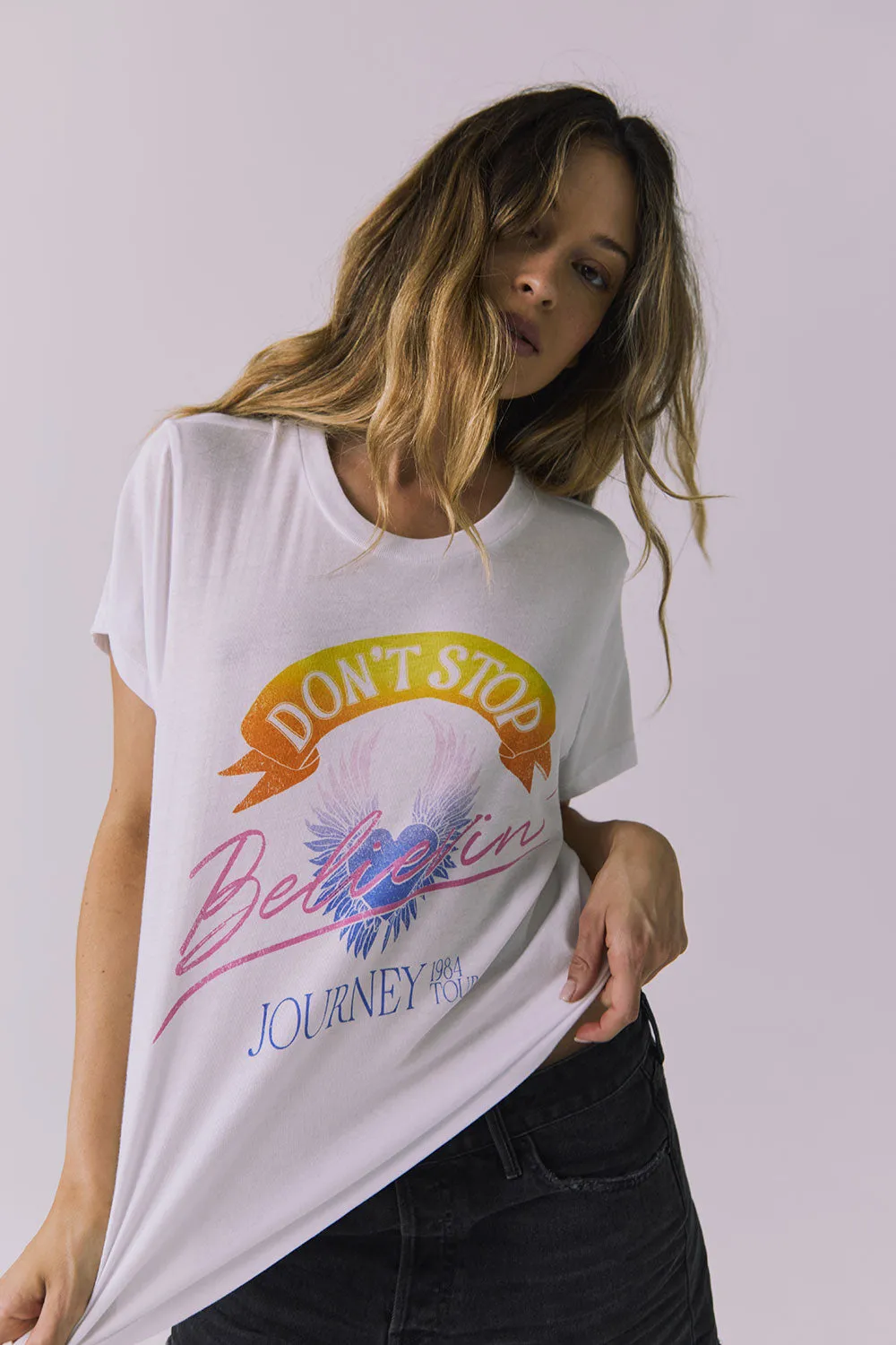 Journey Don’t Stop Believin' Tee sold by Chaser product image thumbnail 2