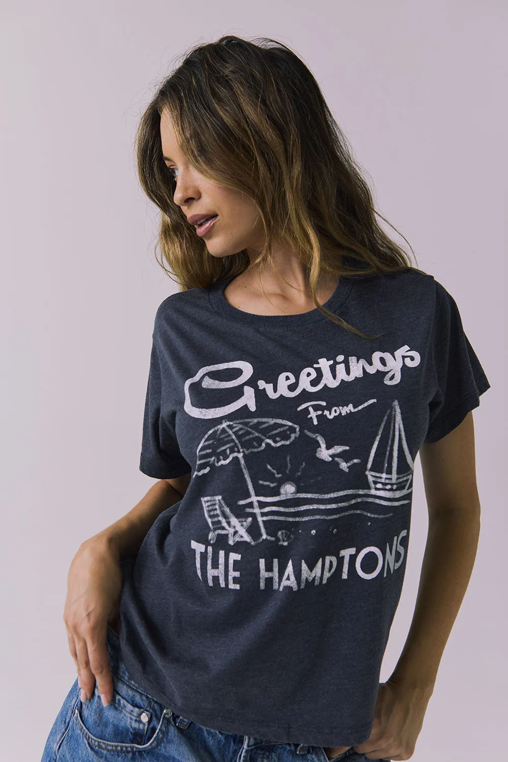 Hamptons Greetings Tee sold by Chaser
