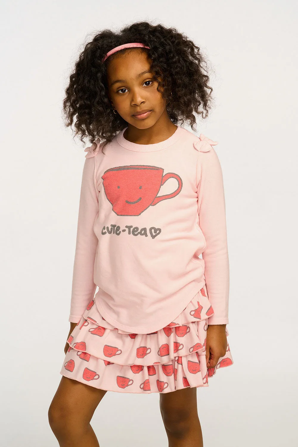 Cute Tea Long Sleeve Tee sold by Chaser product image thumbnail 2