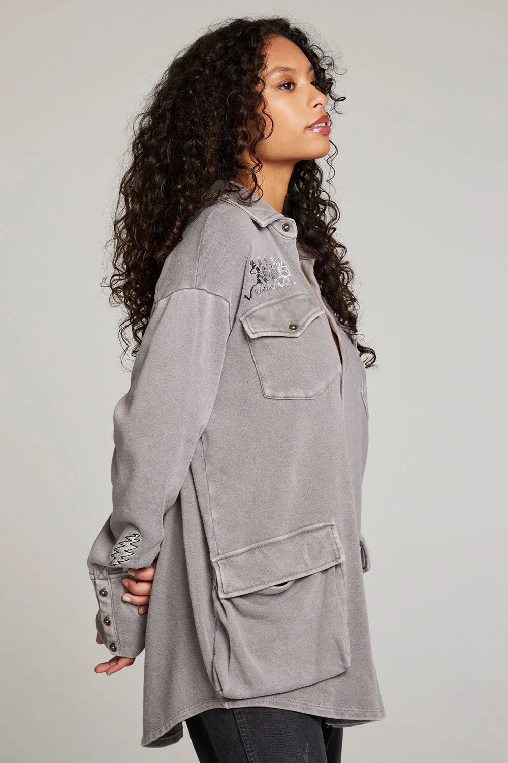 Grateful Dead Tour Shirt Long Sleeve Button Down sold by Chaser product image thumbnail 5