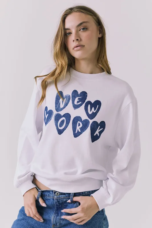 New York Hearts Long Sleeve sold by Chaser