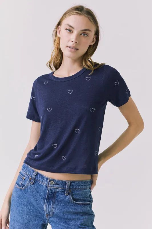 Tossed Hearts Tee sold by Chaser