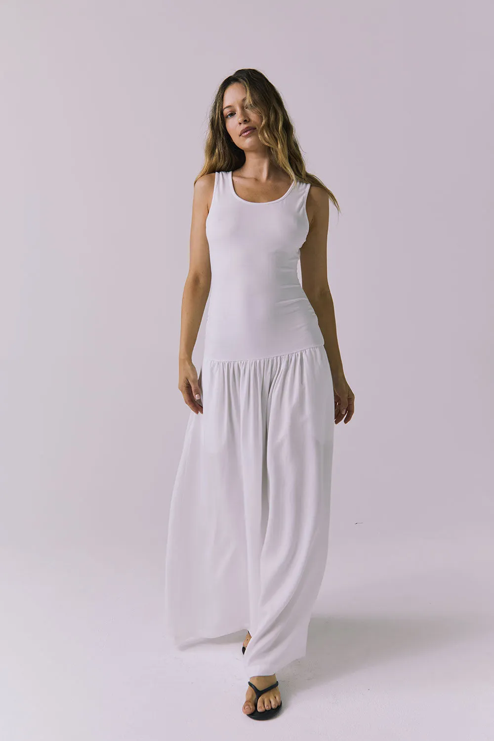 Grace White Midi Dress sold by Chaser product image thumbnail 2